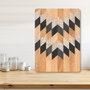 Hermia Tabla de Cortar de Vidrio Templado Multicolor 20 x 30 cm